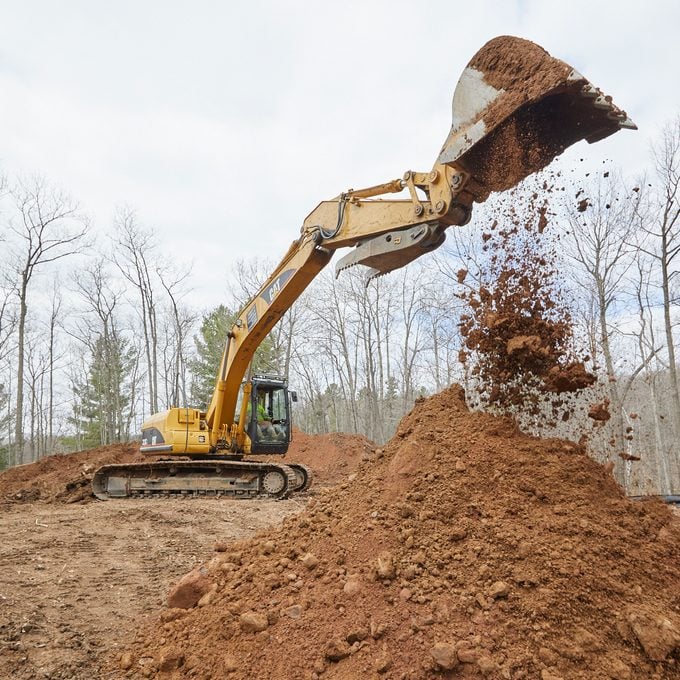 Site preparation for construction